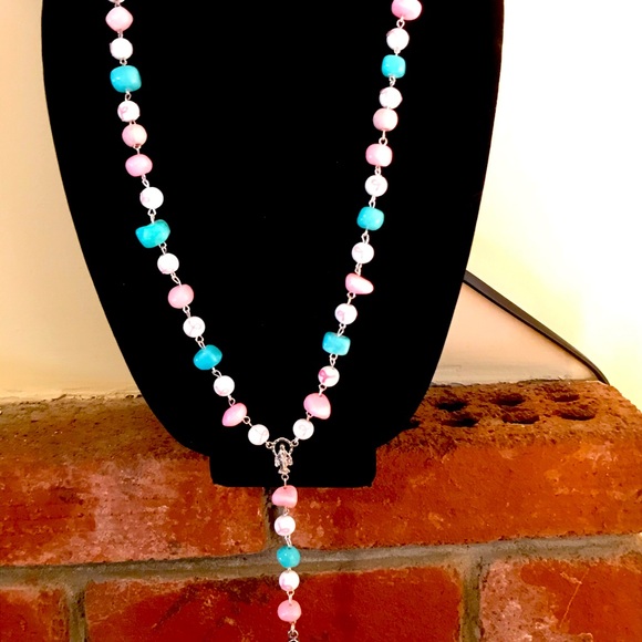 Breast cancer Awareness Blessed Rosary - Picture 3 of 6